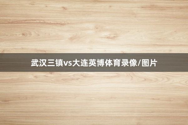 武汉三镇vs大连英博体育录像/图片
